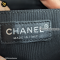 Chanel Black Chevron Flap Bag Leather